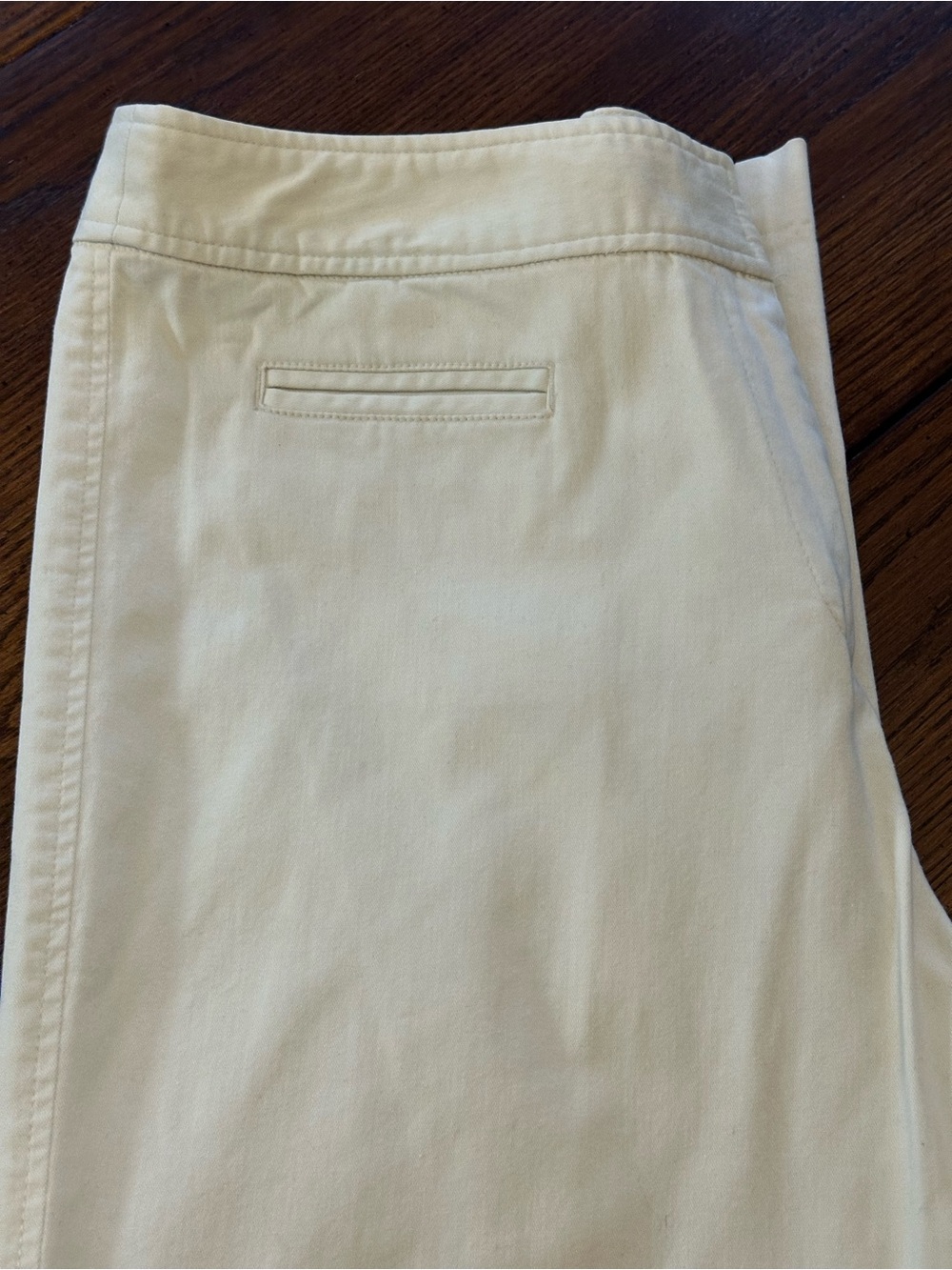 La Cabana Cream White Casual Pants